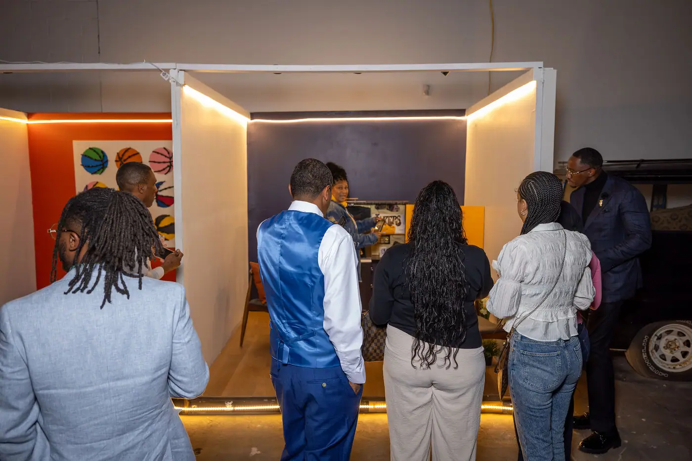 The capsule row at The 1910 on the night of The Preview, October 9, 2026
